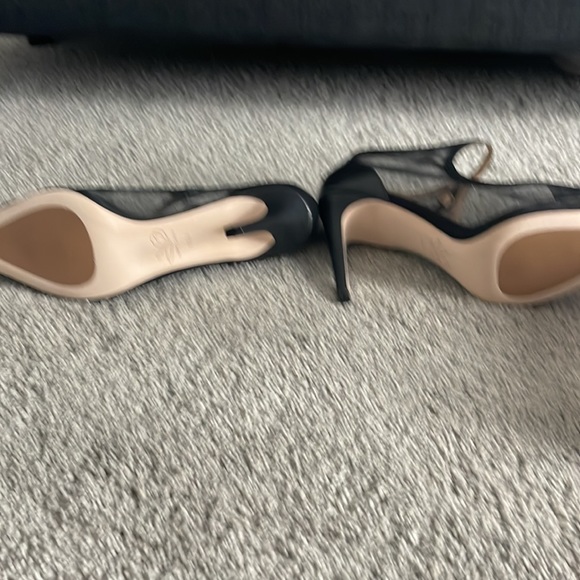 Joan Oloff Napa luxury black heels womens size 11 - Picture 2 of 3
